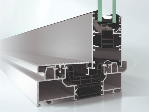 Schiebe-System Schüco ASE 60