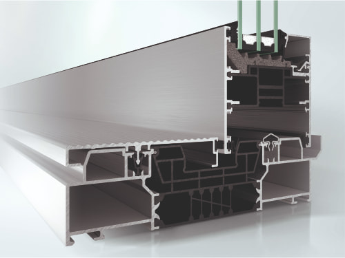 Aluminium-Schiebesystem Schüco ASE 80.HI